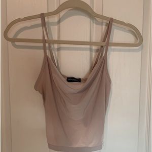 Pretty Little Thing cowl neck cami